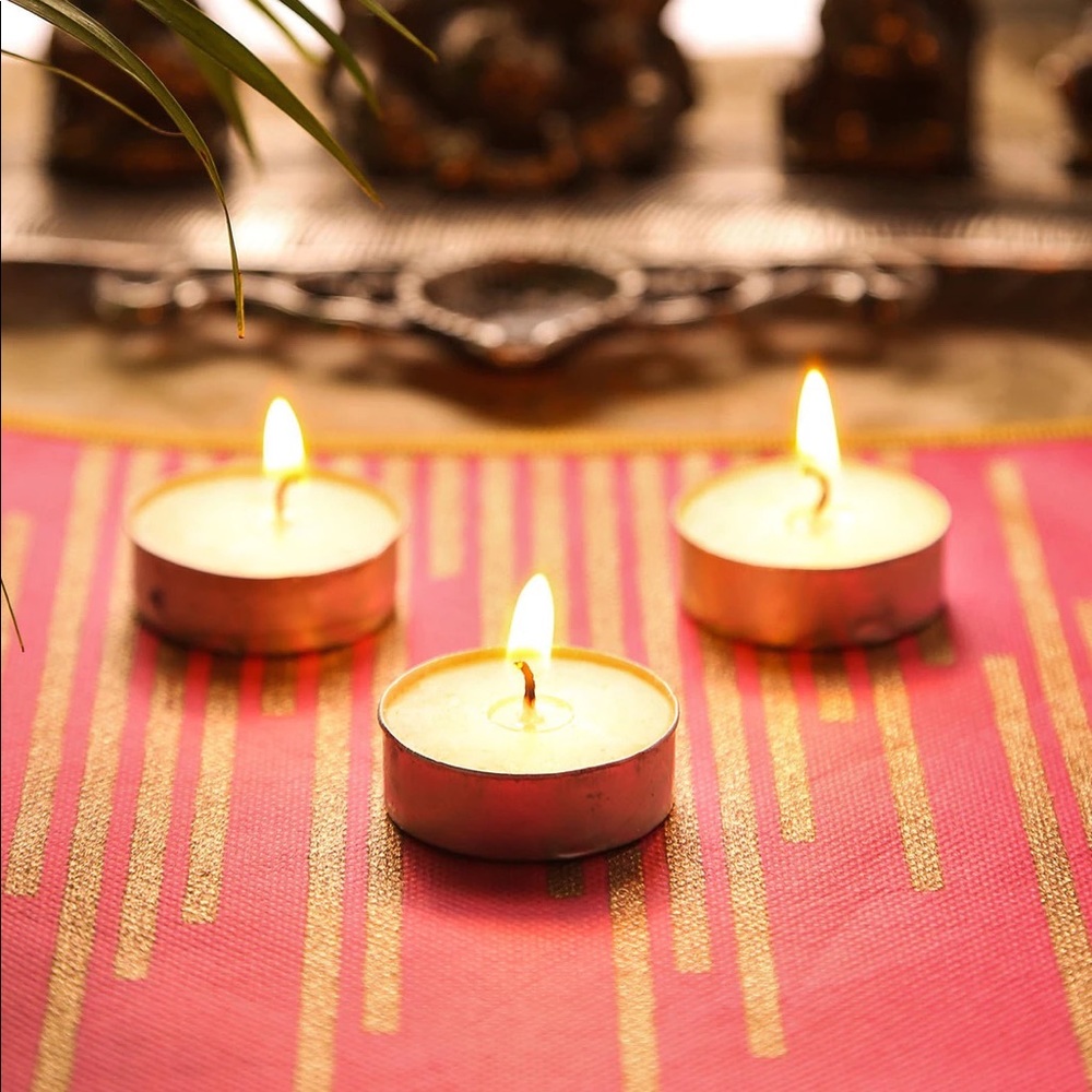 Fragrance Free - Tealight Candle 4-pack